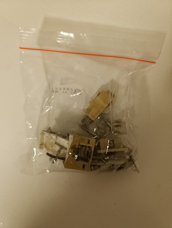 Image 1 of Staff Duo 4x white track system vintage retro Zumtobel track system LED