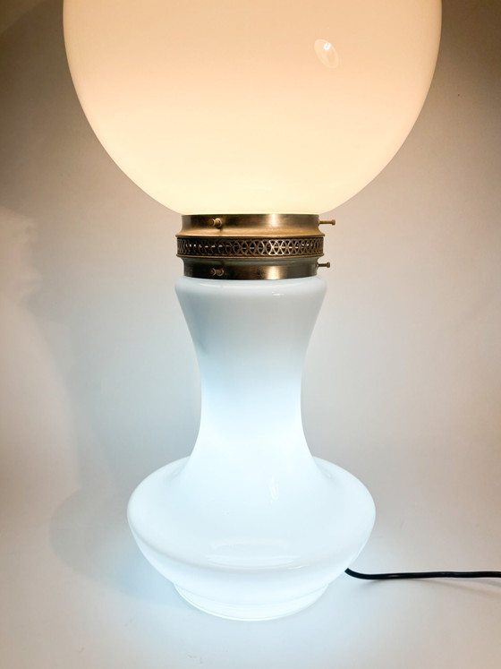 Lámpara de cristal de Murano de los años 60 con doble luz. – Iluminación, Murano Glass (photo 6 of 7)