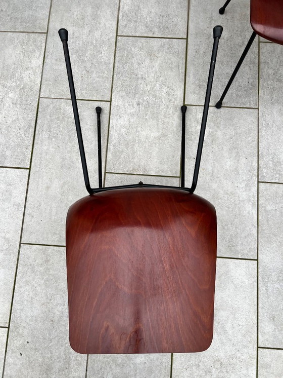 Image 1 of 2 Pierre Paulin CM131 stoelen, Thonet Vintage editie
