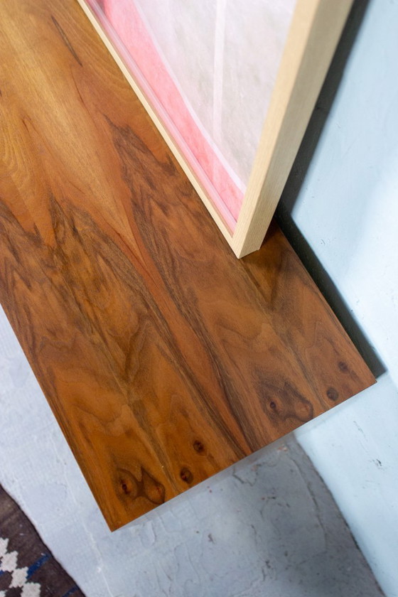 Image 1 of Vintage sideboard chest of drawers shelf teak nut mid century 60s