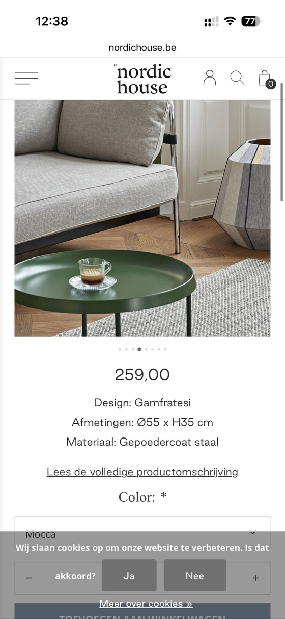 Image 1 of Tavolino Hay Tulou - Ø55