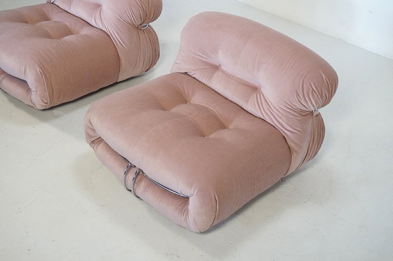 Image 1 of Paire de chaises longues "Soriana" d'Afra et Tobia Scarpa pour Cassina, Italie, années 1970