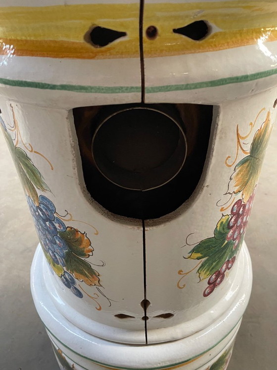 Image 1 of Caminetto a legna in ceramica di design italiano di PUGI