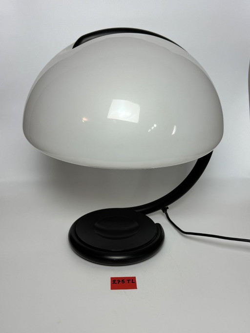 Mid-Century Italian Design Serpente Table Lamp by Elio Martinelli for Martinelli Luce, Italy, 1965