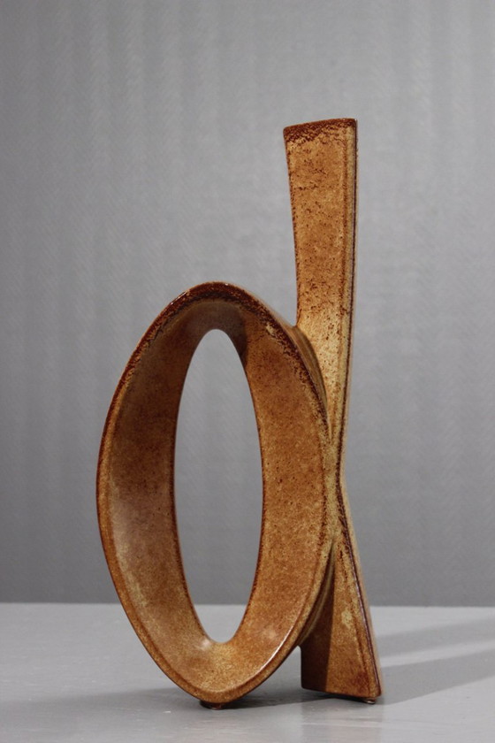 Image 1 of Roberto Rigon & Bertoncello Ceramiche d'Arte - Large design vase Italy 1970s