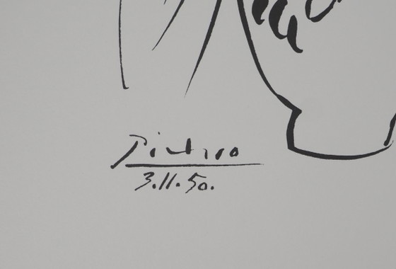 Pablo Picasso: Maternal Love, Signed Lithograph – Lithographs & prints, Paper (photo 3 of 6)