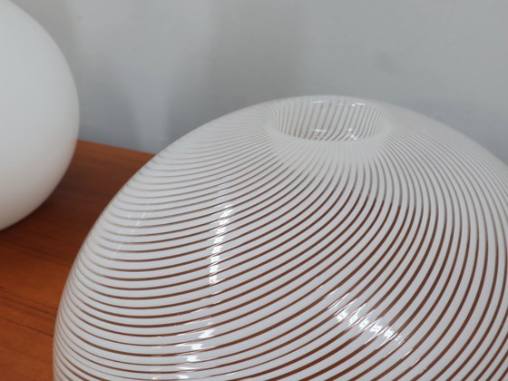 Image 1 of Murano-Glas-Pilz-Tischleuchte, VeART, 1970er Jahre