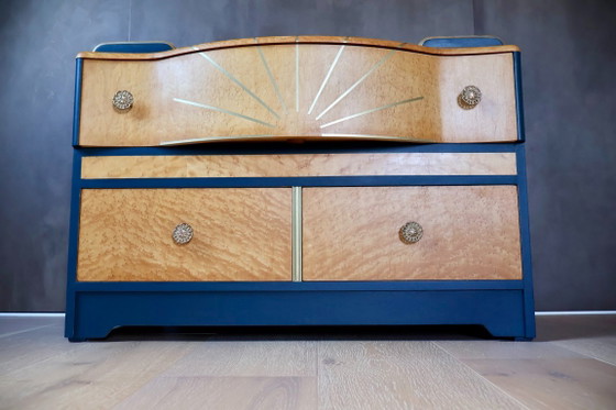 Art Deco Vogelaugenahorn Kommode – Kommoden, Wood (photo 6 of 23)