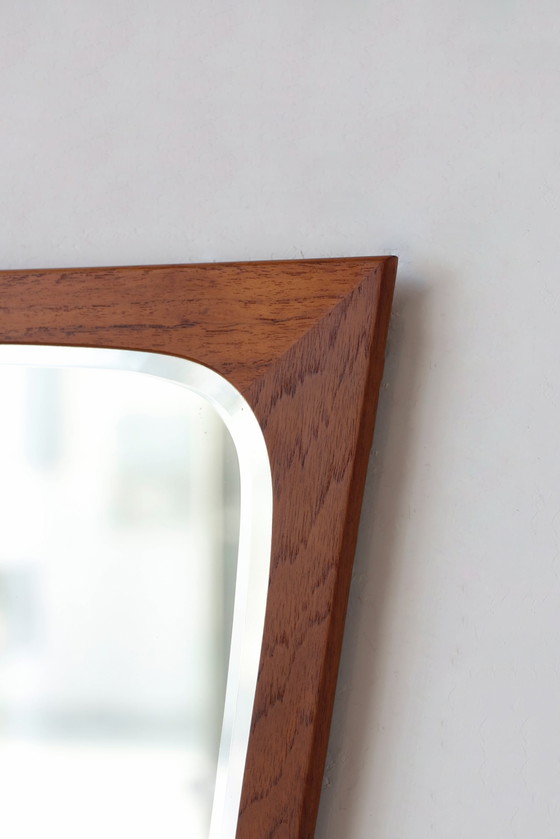 Image 1 of Vintage teak mirror - Aksel Kjersgaard - Danish design 1960