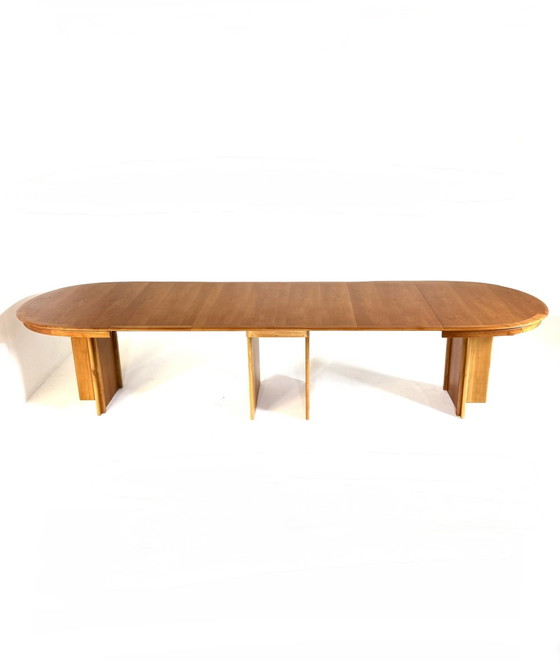 Image 1 of Vintage XXXL extendable dining table ‘80s (350cm!)