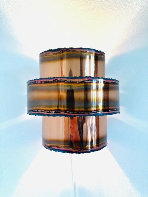 BRUTALIST WANDLICHT VAN SVEND AAGE HOLM-SØRENSEN VOOR HOLM-SØRENSEN & CO, DENEMARKEN, 1960