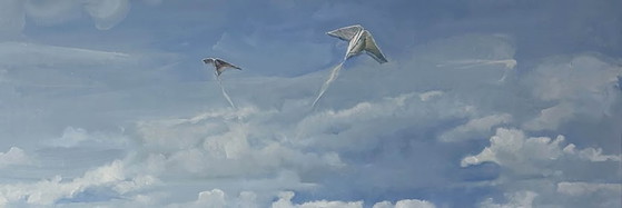 Original Oil Painting Contemporary Art Landscape Big Walk – Paintings & Drawings, Canvas (photo 5 of 7)