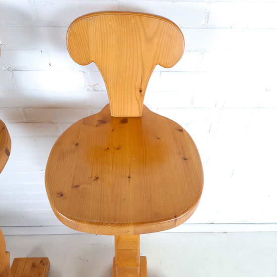 Image 1 of 3x vintage bar stool