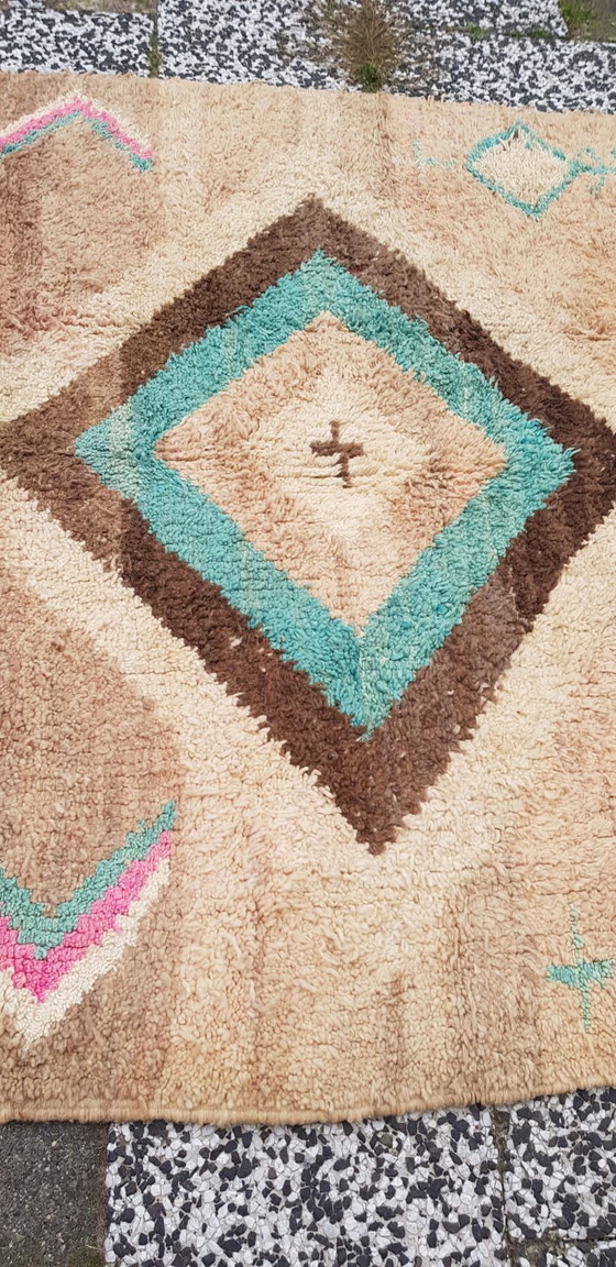 Image 1 of Handgeknoopt Berber kleed wol 335x167cm