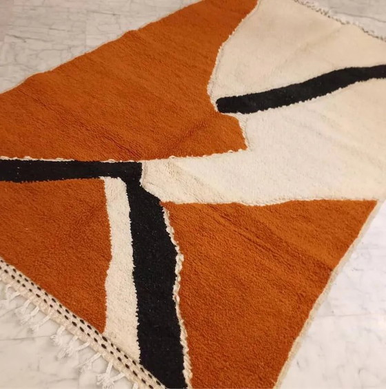Alfombra marroquí auténtica 250cm x 300cm – Wool, Cotton, Modern (photo 7 of 8)