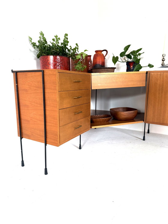 Image 1 of Mobile angolare vintage in teak, Omnia '60