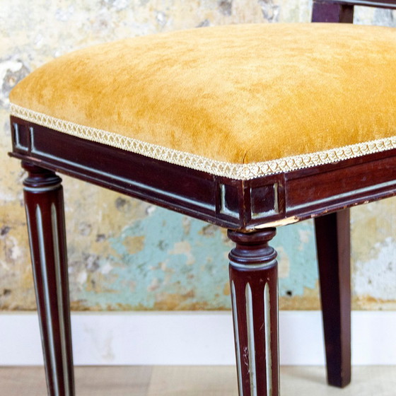 Image 1 of Set di sedie laterali in stile Luigi XVI spagnolo, anni &#39;40