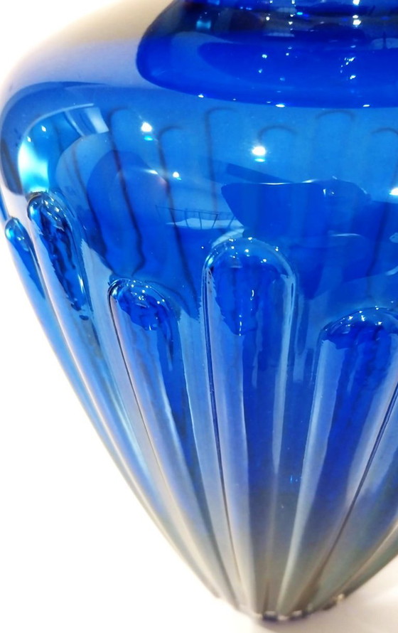 Image 1 of Große Vase aus Muranoglas – Durchmesser 20 cm x Höhe 30 cm – Julklapp, Weihnachtsgeschenk