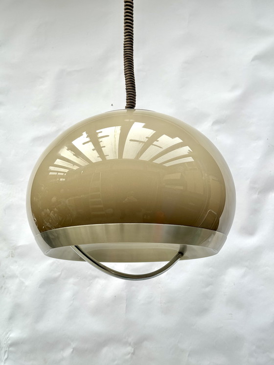 Image 1 of Dijkstra Space Age Mushroom Pendant Lamp 1970s Dutch Design