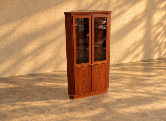 Mobile a parete vintage Skovby | Mobile ad angolo | Credenza – Vetrine, Vetro, Legno (photo 2 of 10)