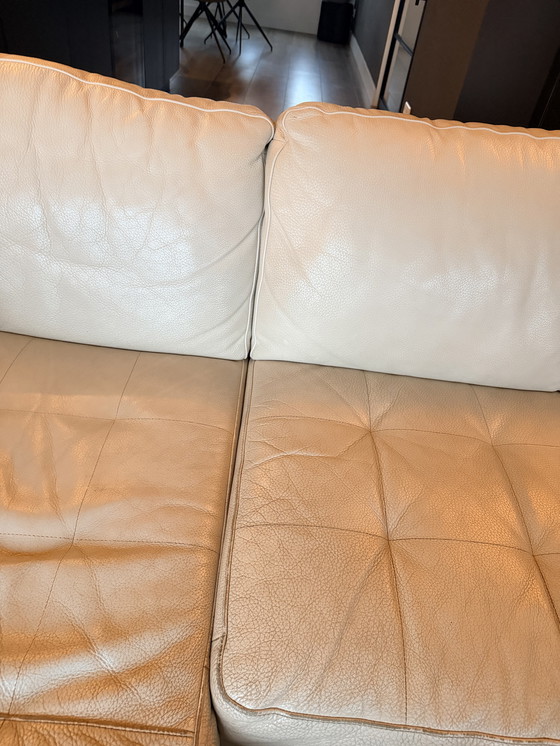 Image 1 of Natuzzi hoekbank