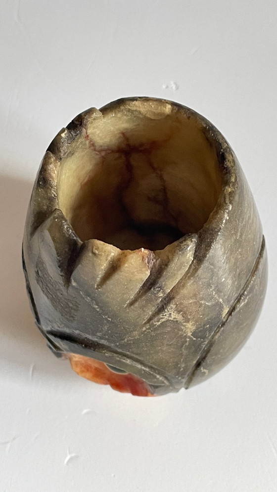 Image 1 of Bougeoir Pierre d'Albâtre Italy Vintage