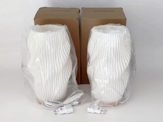 Image 1 of Ensemble de lampes de table « Tourbillon » LED