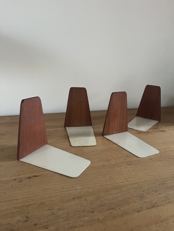 Image 1 of Leggii vintage Kai Kristiansen - fermalibri in teak 