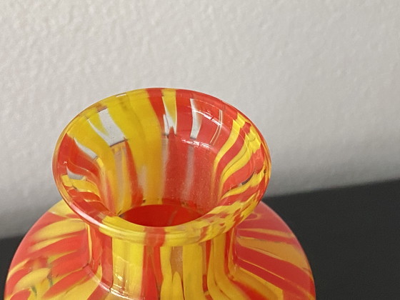 Image 1 of Art Deco parfumfles van Franz Weltz gemaakt in voormalig Tsjecho-Slowakije