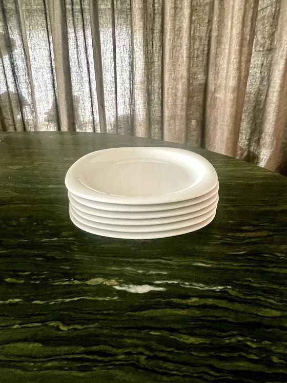Image 1 of 5 plates Rosenthal Suomi Weiss - Ø 20,7 cm - h 2 cm