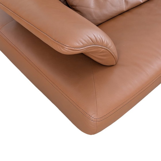 Divano Koinor Avanti originale in pelle anilina color cognac – Divani modulari (photo 4 of 11)