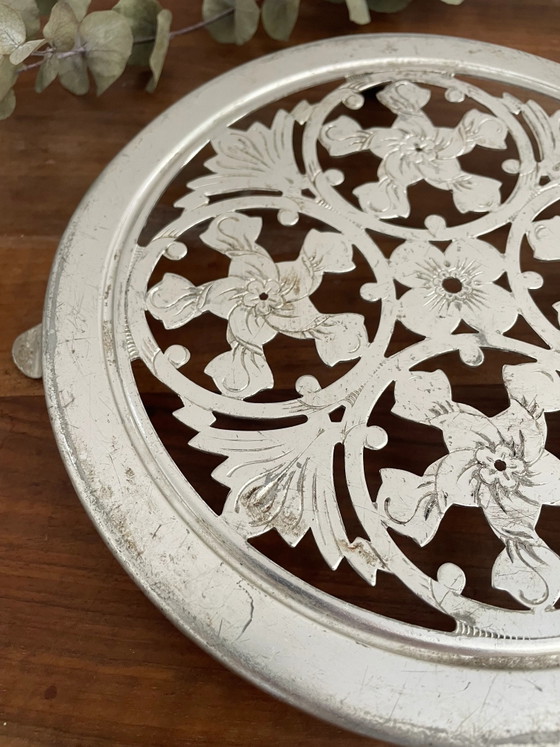 Sottopentola Vintage in Alluminio – Accessori da tavola, Aluminium (photo 3 of 3)
