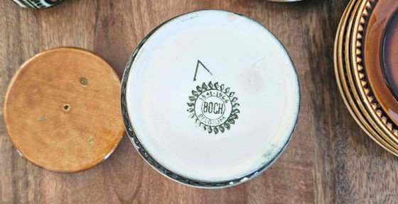Boch La Louvière Walnoot Serie Koffieservies – 18-delig – 8 personen – Ceramic (photo 14 of 14)