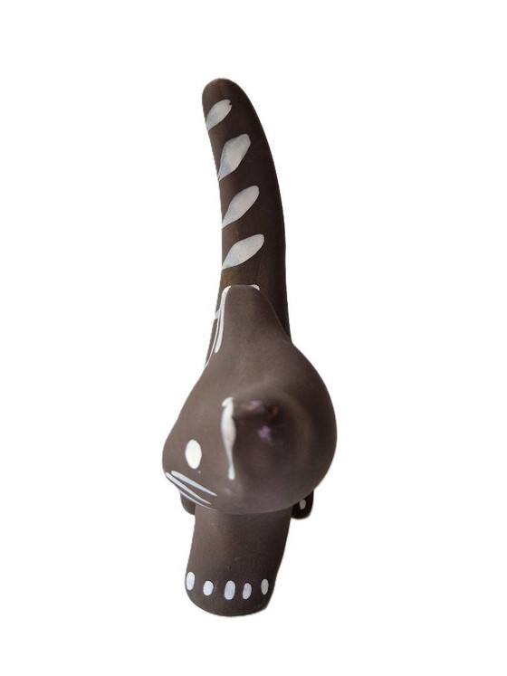 Upsala-Ekeby, Svezia - Gatto di Dorothy Clough - Anni '50/'60 – Sculture, Ceramic (photo 3 of 6)