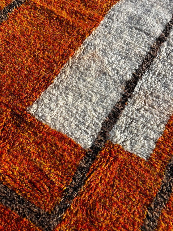 Image 1 of Moroccan Colorful Berber Mrirt Rug 220x300 cm, Modern Interior Living Room Rug, Authentic Moroccan rug