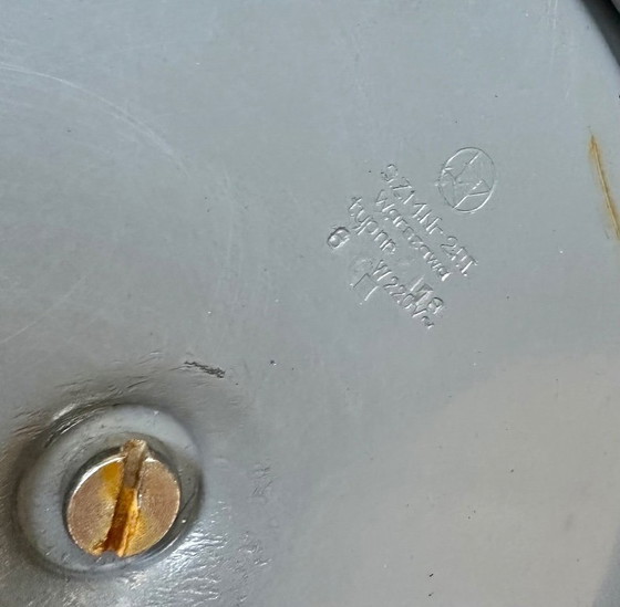 Image 1 of Vintage industriële zwanenhals tafellamp, jaren 60