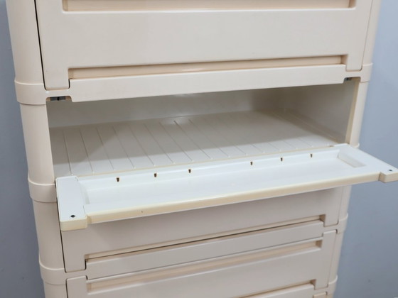 Image 1 of Kartell 4963 modular storage system by Olaf Von Bohr 1970s