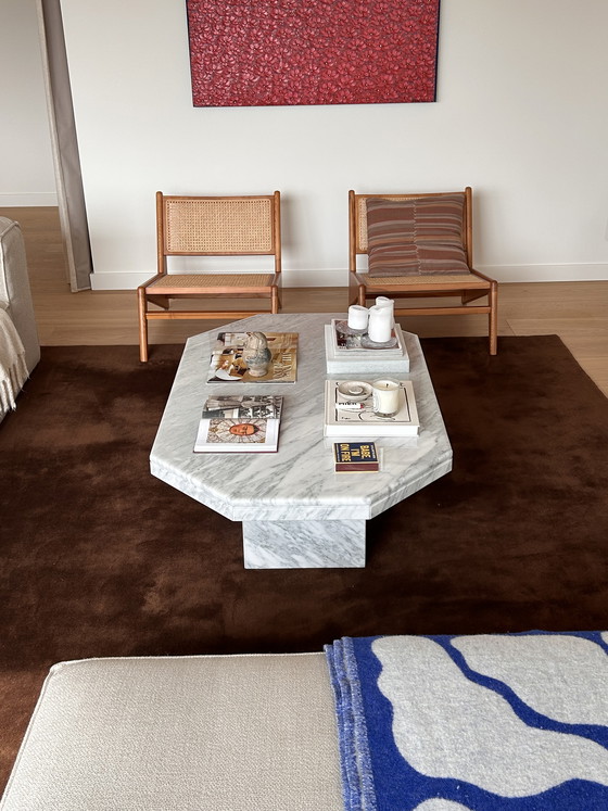 Image 1 of Vintage marble coffee table, Italy 1980s