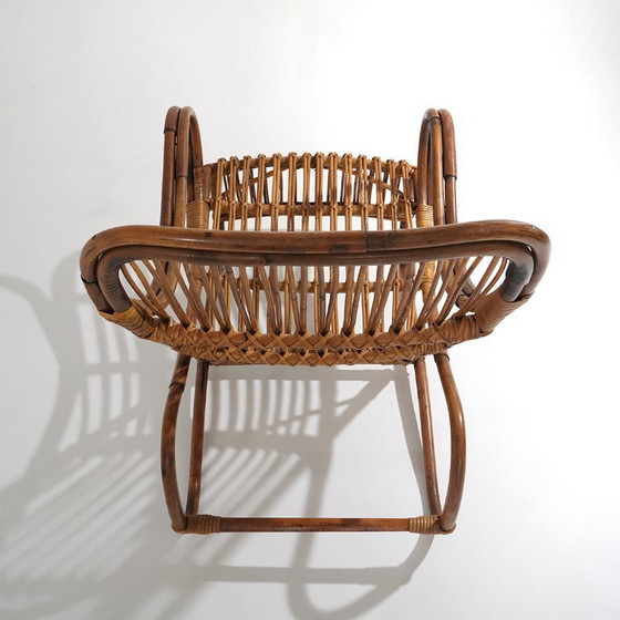 Rattan Sessel, 1950er Jahre (photo 6 of 12)