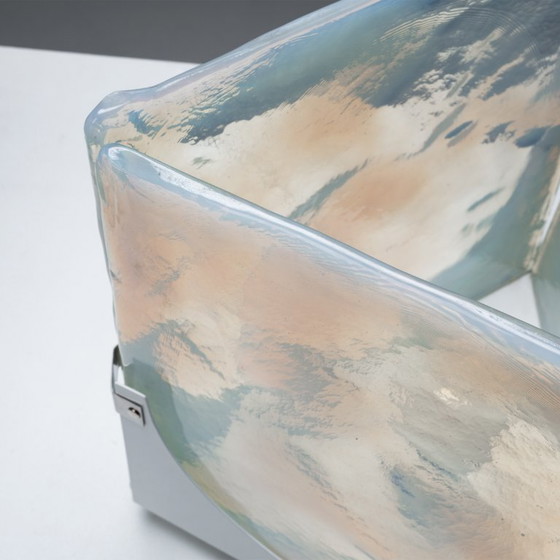 Image 1 of 2x Murano-Glas-Tischleuchte von Leucos - La Murrina