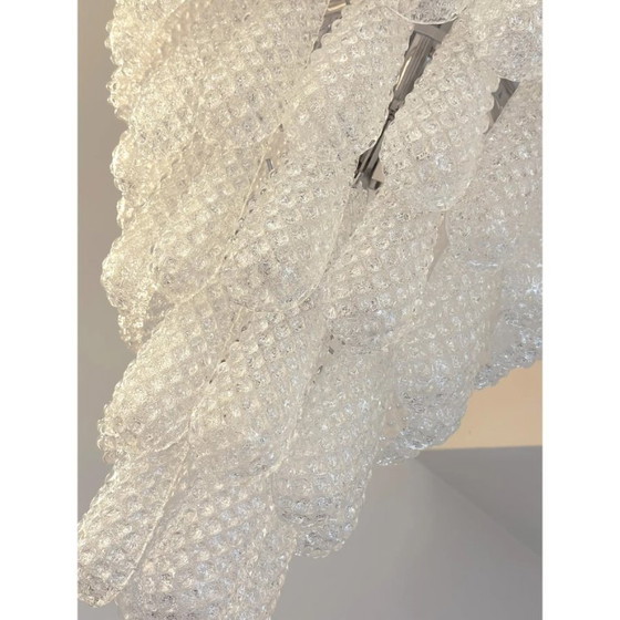Image 1 of “Elegante lampadario in vetro di Murano ‘Conchiglie’ – Capolavoro veneziano di metà secolo moderno”