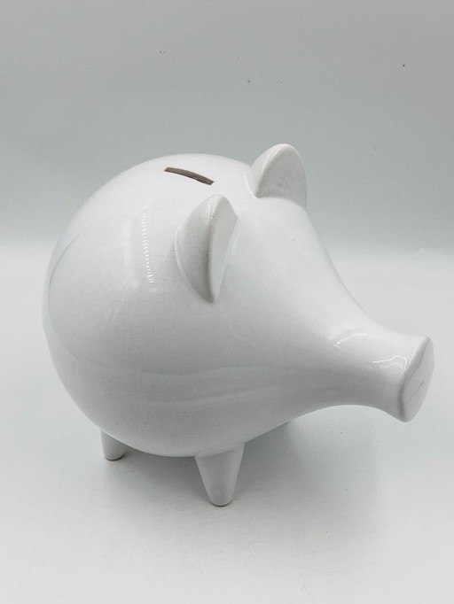 Tirelire cochon en céramique