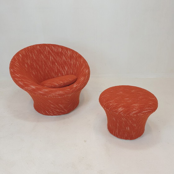 Image 1 of Vintage Mushroom armchair and ottoman by Pierre Paulin for Artifort, 1960s