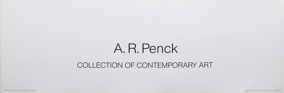 Image 1 of Penck, A.R. - N. Complexe - GRAND - Impression d'art - 1976