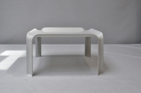 Image 1 of Artifort 877 Beistelltisch – Pierre Paulin – Original weiß – 1965