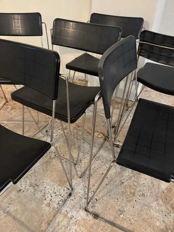 Image 1 of Set of 6 chairs V line Magis by Andries and Hiroko Van Onck