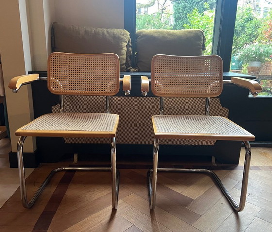 Image 1 of Vintage Cesca/Breuer Esszimmerstühle 6x
