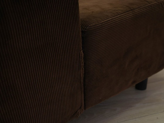 Image 1 of Sillón marrón, diseño italiano, década de 1970, fabricado en Italia.