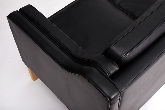 Image 1 of Divano in pelle Prodotto da Hurup Møbelfabrik, Danimarca anni '70