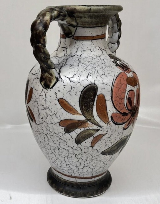 Image 1 of Vintage West Germany vase with handles